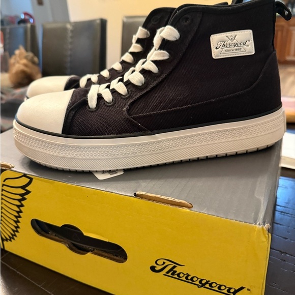 Men's Thorogood Warehouse Won Mid Composite Toe SZ 9 - Picture 2 of 4